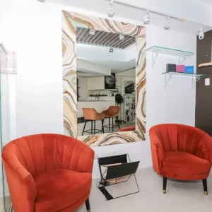 beauty salon waiting area bavaro