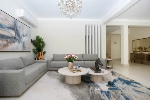 living room punta cana villa 2