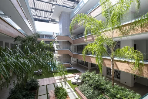 modern apartment garden pool punta cana